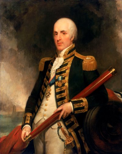 Sir Alexander John Ball ellentengernagy (1757-1809) alkotó: Henry William Pickersgill