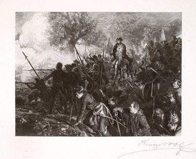 Frederick és emberei Hochkirchnél alkotó: Henry Wolf