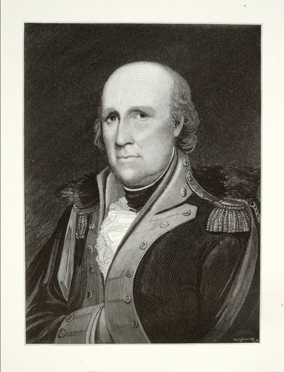 George Rogers Clark tábornok alkotó: Henry Wolf