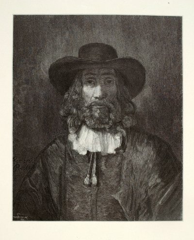 Egy férfi portréja alkotó: Henry Wolf