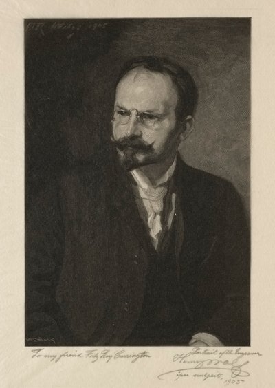 Önarckép alkotó: Henry Wolf