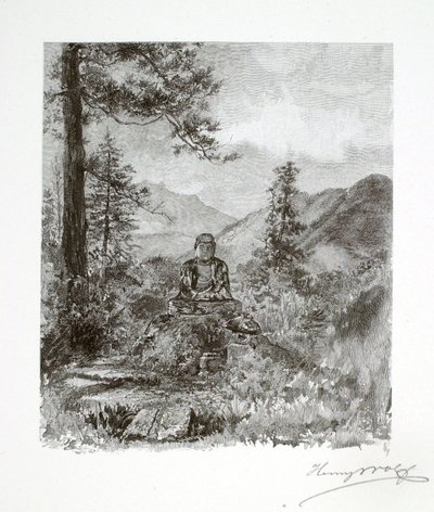 Oya Jizo szobra alkotó: Henry Wolf