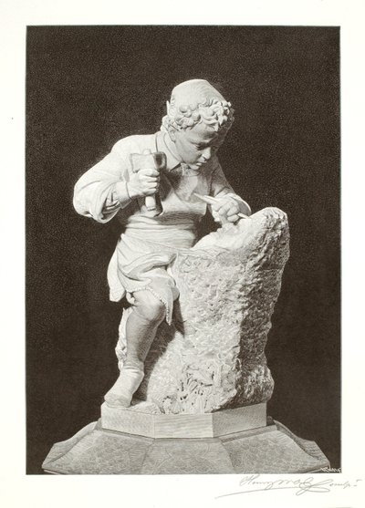 Az ifjú Michelangelo alkotó: Henry Wolf