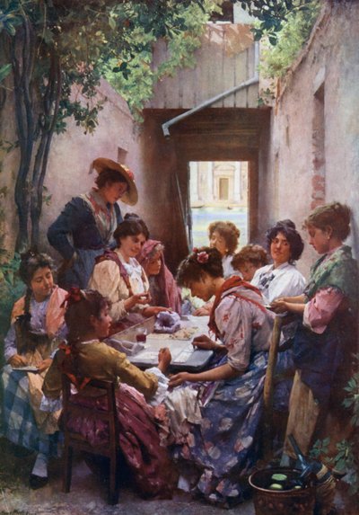 A tombola alkotó: Henry Woods