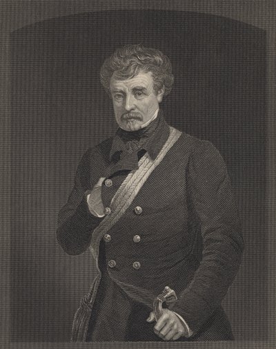 Colin Campbell tábornagy, William Holl metszete alkotó: Henry Wyndham Phillips