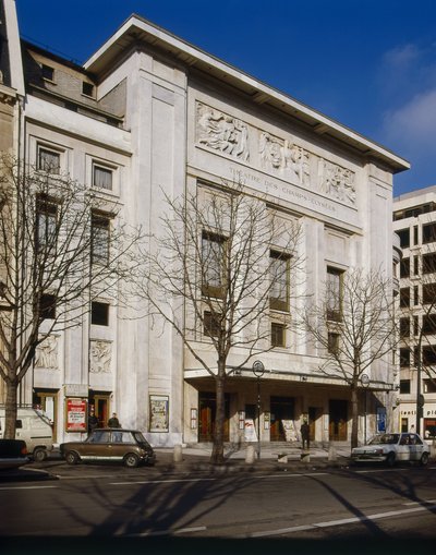 Champs Elysée színház alkotó: Henry van de Perret Auguste (1874 1954) & Perret Gustave (1876 1952) Velde