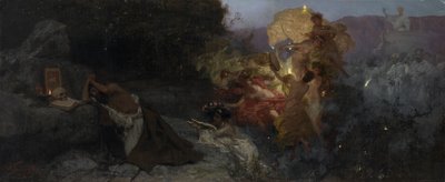 Szent Jeromos megkísértése alkotó: Henryk Siemiradzki