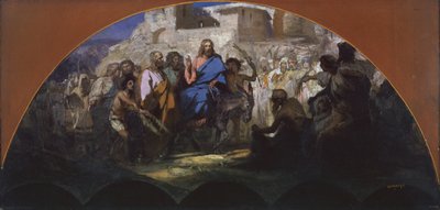 Krisztus próbálkozása Jeruzsálembe, 1876 alkotó: Henryk Siemiradzki