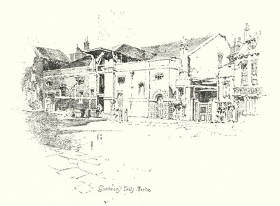 Goodman’s Fields Színház, London (litho) alkotó: Herbert (after) Railton