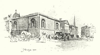 Newgate, London alkotó: Herbert (after) Railton