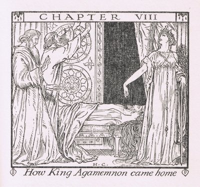 Hogyan jött haza Agamemnon király alkotó: Herbert Cole