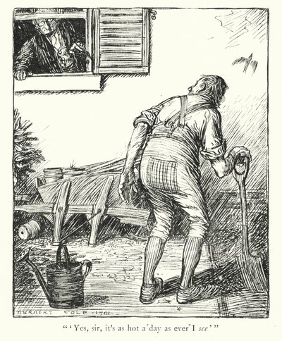 Ingoldsby legendák: Jerry Jarvis parókája (litográfia) alkotó: Herbert Cole