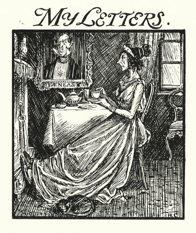 Ingoldsby legendák: Leveleim (litográfia) alkotó: Herbert Cole