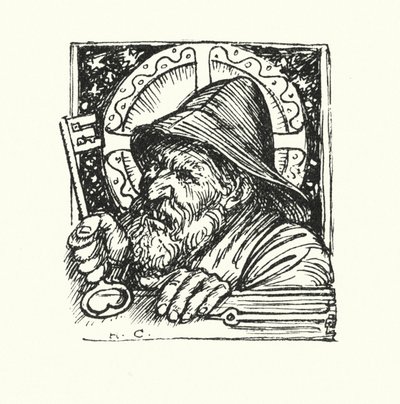 Ingoldsby legendák: Rohesia úrnő (litográfia) alkotó: Herbert Cole