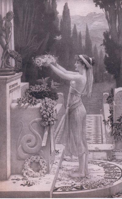 Első felajánlása a Bibbys Annual-tól, 1916-1917 alkotó: Herbert Gustave Schmalz