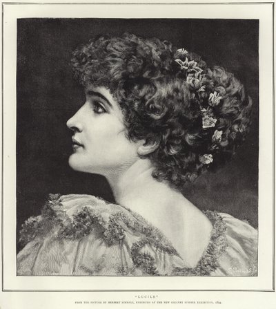 Lucille, Herbert Schmalz alkotó: Herbert Gustave Schmalz