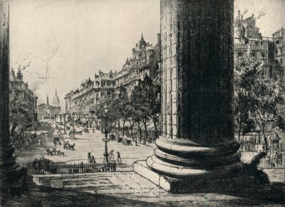 „Kilátás a Madeleine-ről”, 1915 alkotó: Herbert Hillier