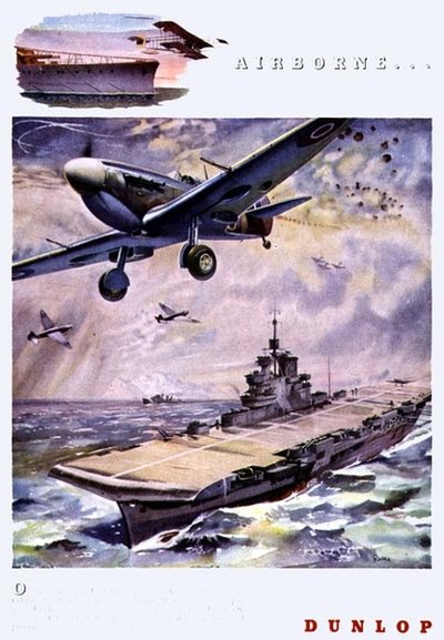 "Airborne....", a Dunlop Tyres reklámja a 