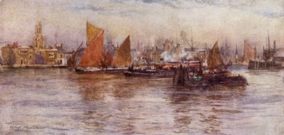 Limehouse Reach (színes litó) alkotó: Herbert Menzies (after) Marshall