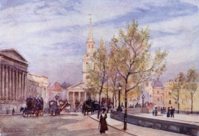 Szent Márton, Trafalgar tér (színes litó) alkotó: Herbert Menzies (after) Marshall