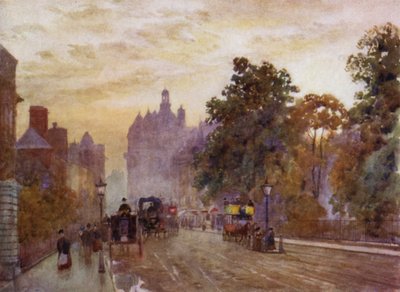 A Hyde Park Cornertől nyugatra (színes litó) alkotó: Herbert Menzies (after) Marshall