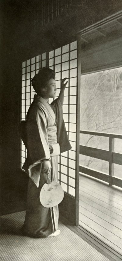 A Shoji tanulmánya, 1910. alkotó: Herbert Ponting