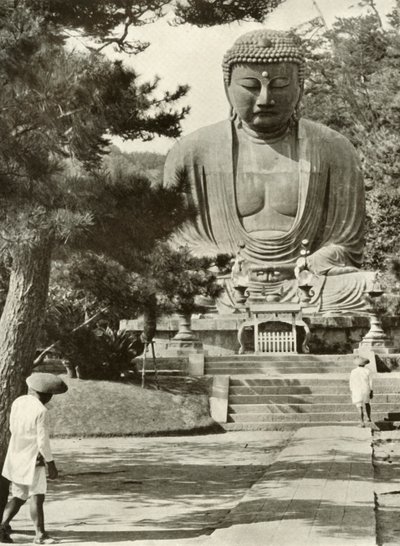 Amida, A Buddha, 1910. alkotó: Herbert Ponting