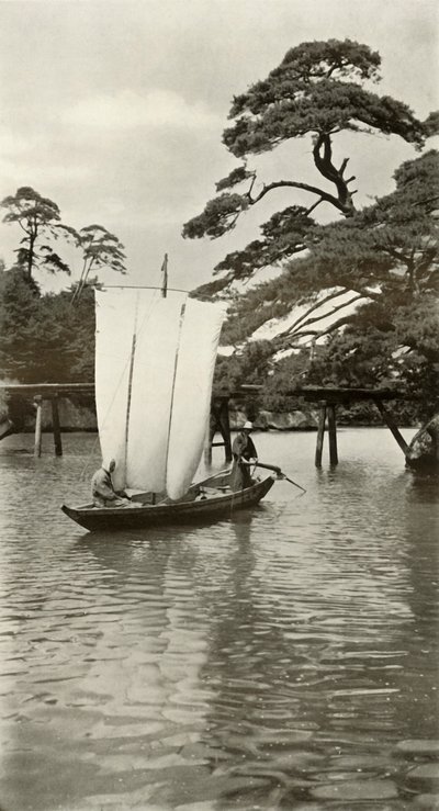 At Matsushima, 1910. alkotó: Herbert Ponting