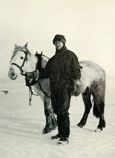 Dr. Wilson és Pony Nobby, 1911, 1913 alkotó: Herbert Ponting