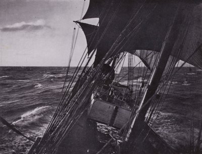 Hazafelé kötve (f/w fotó) alkotó: Herbert Ponting