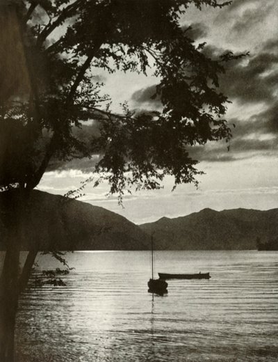 Chuzenji-tó, 1910. alkotó: Herbert Ponting
