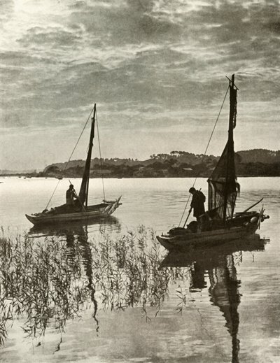 A Tokiói-öbölben, 1910. alkotó: Herbert Ponting