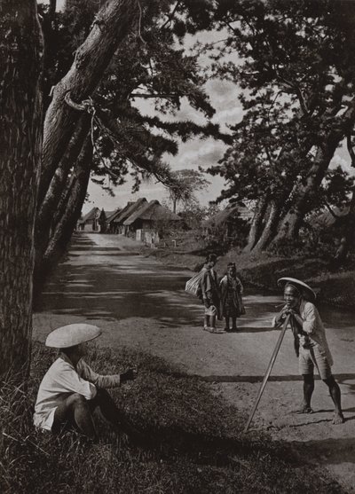 A régi Tokaidón (f/w fotó) alkotó: Herbert Ponting