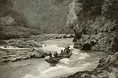 A Katsura-Gawa zúgójának lövése, 1910. alkotó: Herbert Ponting
