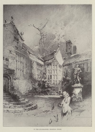 A négyszögben, a Hoghton-toronyban alkotó: Herbert Railton