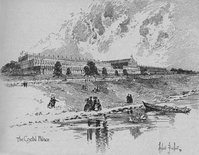 A Crystal Palace a Hyde Parkban, London, 1851, 1891 alkotó: Herbert Railton