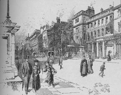 War Office, Pall Mall, 1890 alkotó: Herbert Railton
