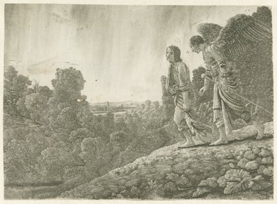 Tóbiás és az angyal alkotó: Hercules Segers
