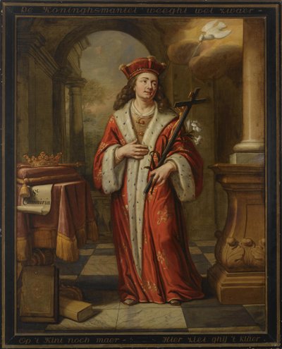 Szent Kázmér Jagelló alkotó: Herman Collenius
