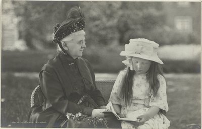 Emma holland kormányzónő és Juliana holland királynő portréja alkotó: Herman Deutmann