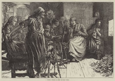 Egy téli este a bajor Tirolban alkotó: Herman Gustave Herkomer