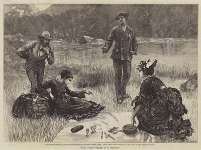 Tita fogadása alkotó: Herman Gustave Herkomer