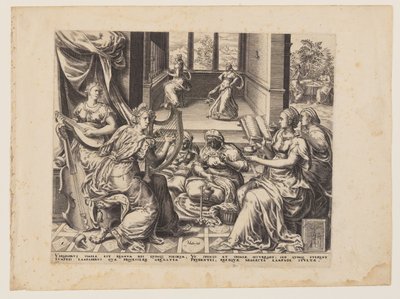 Példabeszéd a bölcs és a bolond szüzekről: A bölcs szüzek: A bölcs szüzek alkotó: Herman Jansz. Muller