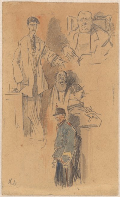 Jan Hamdorf és W. van der Pluym portréja alkotó: Herman Moerkerk
