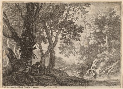 Salmacis és Hermaphroditus alkotó: Herman van Swanevelt