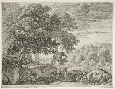 Repülés Egyiptomba. alkotó: Herman van Swanevelt