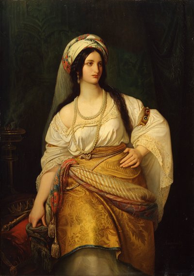 „Eszter”, 19. század. alkotó: Hermann Anschütz