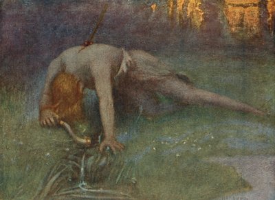 Siegfried halála alkotó: Hermann Hendrich