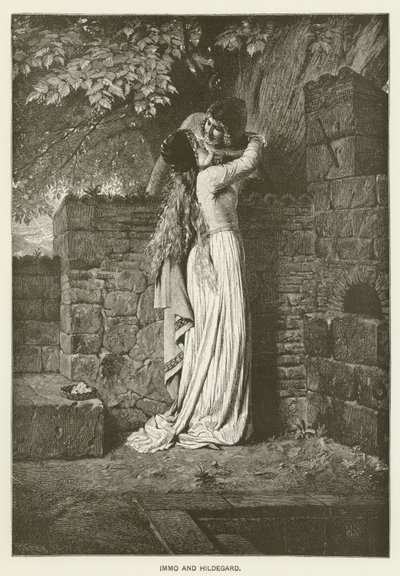 Immo és Hildegard alkotó: Hermann Kaulbach