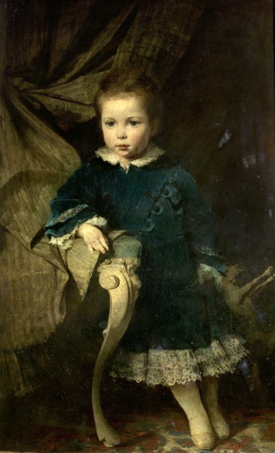 Egy gyermek portréja, 1874 alkotó: Hermann Schneider